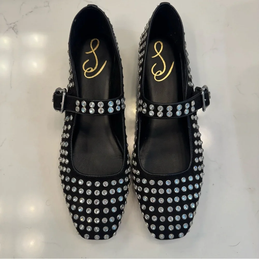 Sam Edelman Michaela Gem Mary Jane Flats - Picture 1 of 4